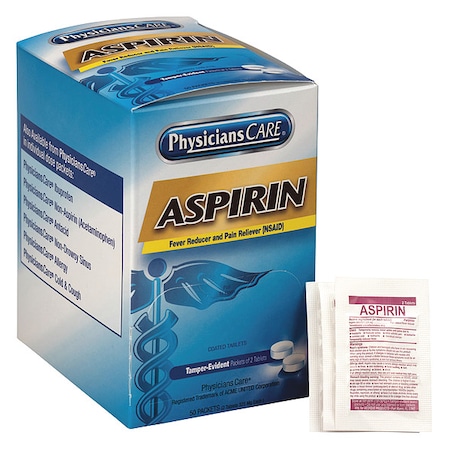 Aspirin, Tablet, 325mg, PK50 MPN:90014