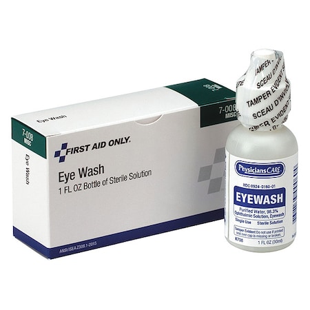 Personal Eye Wash Bottle, 1 oz. MPN:7-008