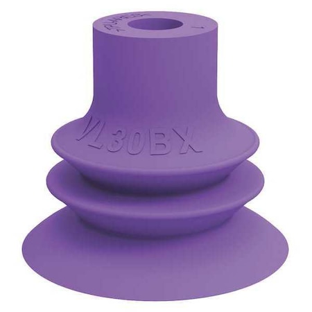 Suction Cup, Purple, 30mm Dia., 26mm H, PK5 MPN:VL30BX