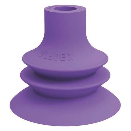 Suction Cup, Purple, 50mm Dia., 44mm H, PK5 MPN:VL50BX