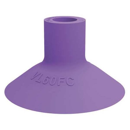 Suction Cup, Purple, 60mm Dia., 36mm H, PK5 MPN:VL60FC