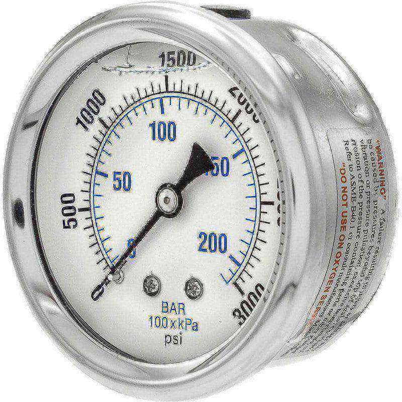Pressure Gauges; Gauge Type: Industrial Pressure Gauges ; Scale Type: Dual ; Accuracy (%): 2-1-2% ; Dial Type: Analog ; Thread Type: 1/4
