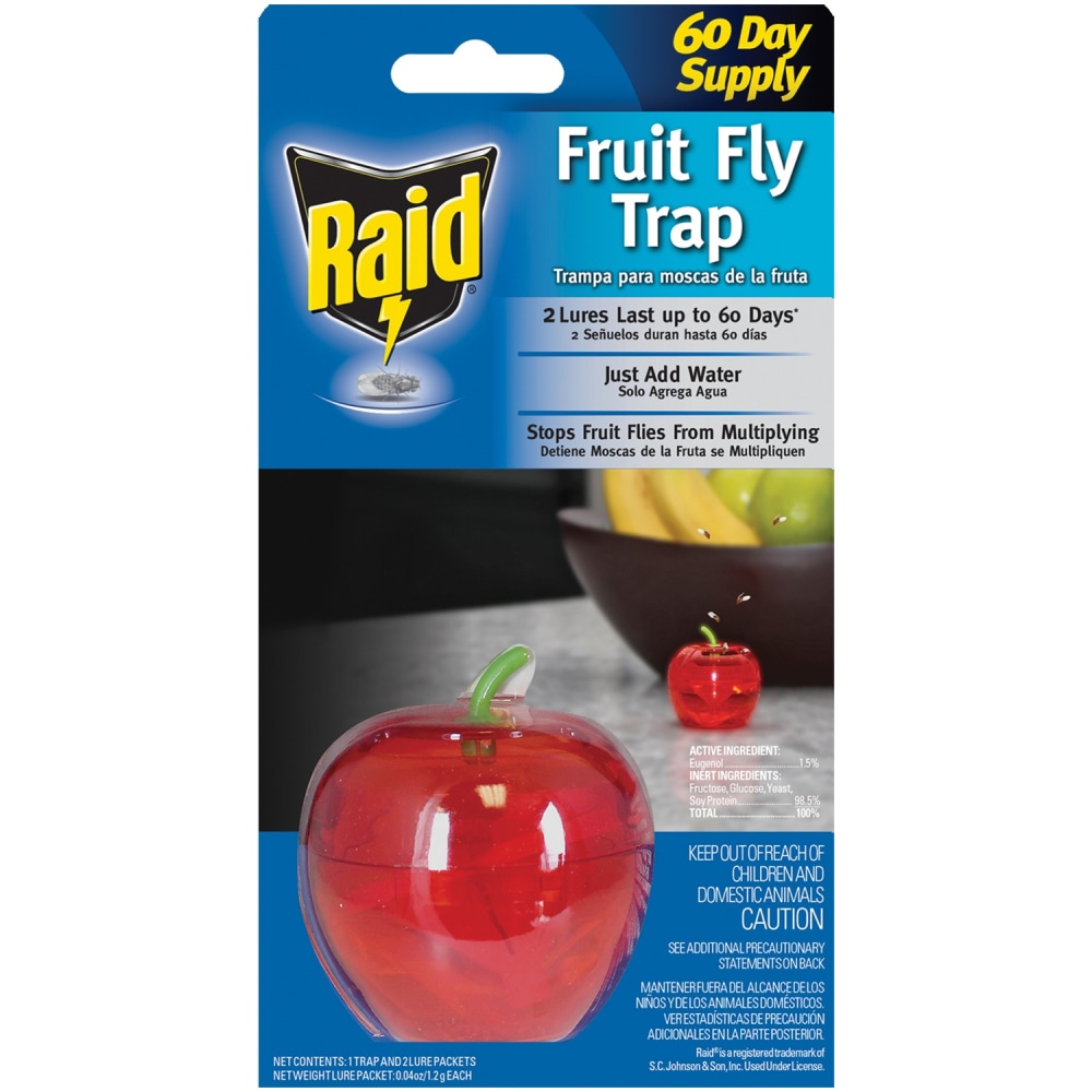 Raid Apple Fruit Fly Trap, 1.6 Oz MPN:FFTA-RAID