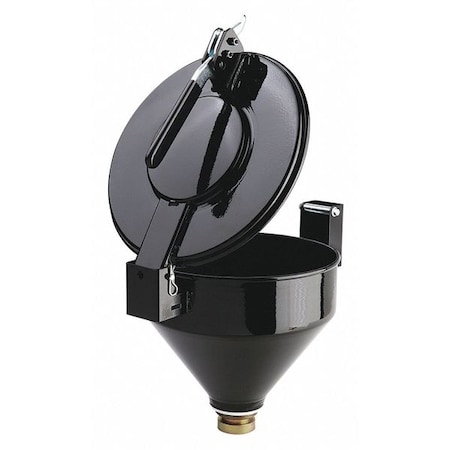 Drum Funnel, Black, 13