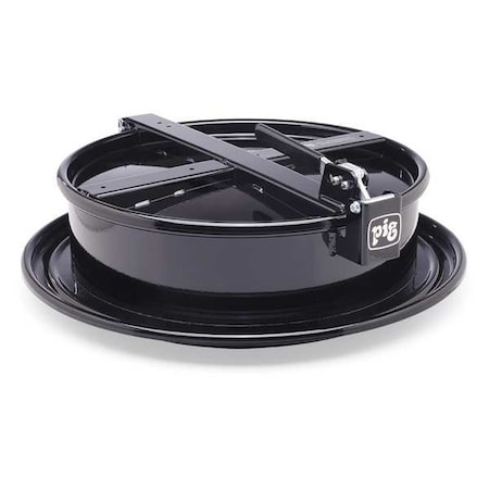 Drum Funnel, Steel, 6-3/4 in. H, Black MPN:DRM1212-BK