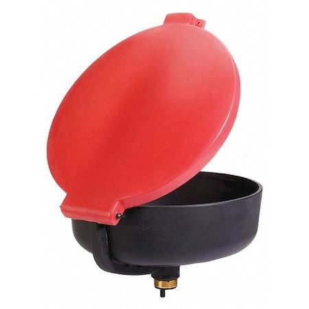 DrumFunnel, 11.5inH, Red, Polyethylene MPN:DRM138-RD