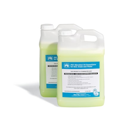 Microbial Oil Remediator for Soil, Grass and Water, Remediator, 2 2.5 gal. Container, 2PK MPN:CLN935