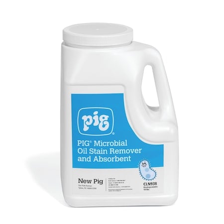 Microbial Oil Stain Remover and Absorbent, Remediator, 10 lb. Container MPN:CLN938