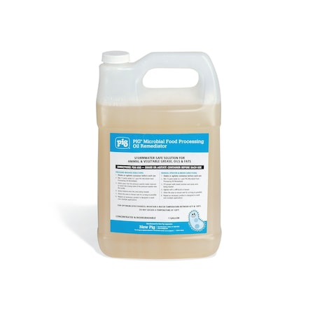 Microbial Food Processing Oil Remediator, Remediator, 1 gal. Container MPN:CLN940