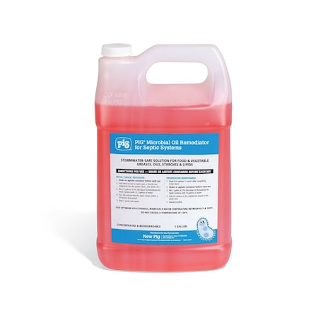 Microbial Oil Remediator for Septic Systems, Remediator, 1 gal. Container MPN:CLN944