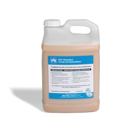 Microbial Crude Oil Remediator, Remediator, 2 2.5 gal. Container, 2PK MPN:CLN945