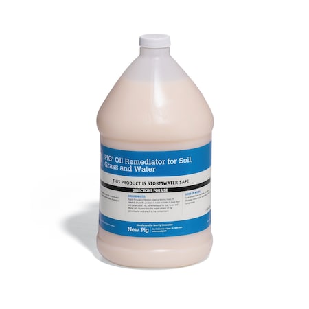 Oil Remediator for Soil, Grass and Water, Remediator, 1 gal. Container MPN:CLN950