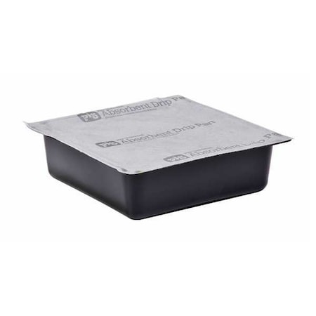 Absorbent Drip Pan, Universal, Black/Gray, 12 PK MPN:2410PP-01