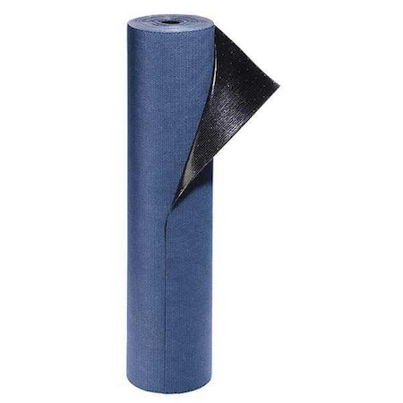 Sorbent Pad, 5 gal, 32 in x 50 ft, Universal, Blue, Polyester, Polypropylene MPN:25800