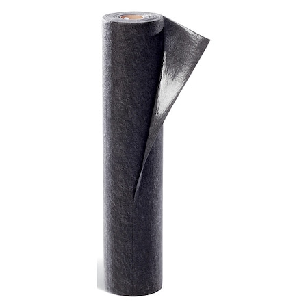 Sorbent Roll, 4 gal, 3 ft x 5 ft, Universal, Black, Polypropylene MPN:GRP36202-BK