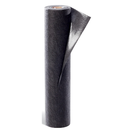 Sorbent Roll, 4 gal, 3 ft x 10 ft, Universal, Black, 5 PK MPN:GRP36203-BK