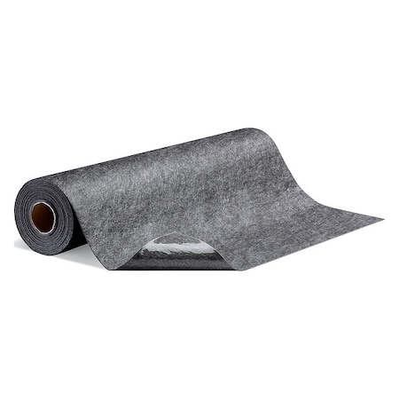 Sorbent Roll, 3 gal, 3 ft x 3 ft, Universal, Gray, Polypropylene MPN:GRP36205-GY