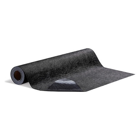 Sorbent Roll, 2 gal, 3 ft x 25 ft, Universal, Black, Polypropylene MPN:GRP36207-BK