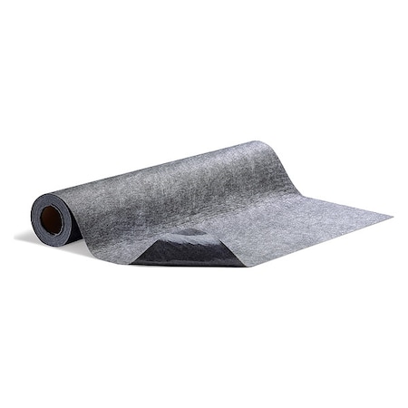 Sorbent Roll, 2 gal, 3 ft x 25 ft, Universal, Gray, Polypropylene MPN:GRP36207-GY