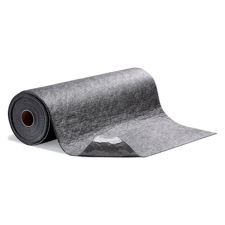 Sorbent Roll, 7 gal, 3 ft x 50 ft, Universal, Gray, Polypropylene MPN:GRP36301-GY