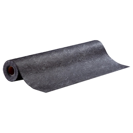 Sorbent Roll, 5 gal, 48 in x 50 ft, Universal, Black, Polypropylene MPN:GRP48201-BK
