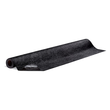 Sorbent Roll, 3 gal, 6 ft x 10 ft, Universal, Black, Polypropylene MPN:GRP72203-BK