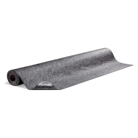 Sorbent Roll, 6 gal, 6 ft x 10 ft, Universal, Gray, 2 PK MPN:GRP72303-GY