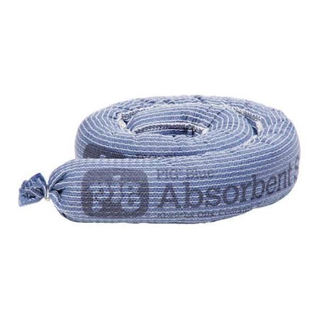 Sorbent Sock, 9 gal, 1 1/2 in x 29 in, Universal, Blue, 50 PK MPN:MA1097