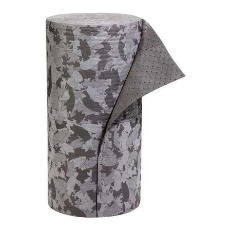 Sorbent Roll, 47 gal, 32 in x 150 ft, Universal, Gray, Polypropylene MPN:MAT116