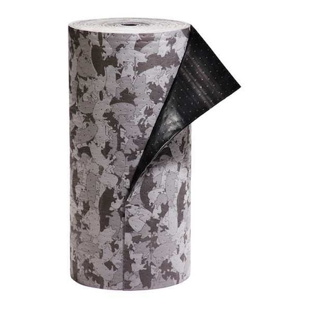 Sorbent Roll, 40 gal, 31 in x 150 ft, Universal, Gray, Polypropylene MPN:MAT132