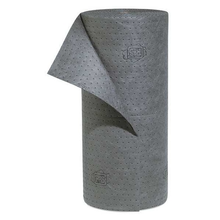 Sorbent Roll, 31 gal, 30 in x 150 ft, Universal, Gray, Polypropylene MPN:MAT153