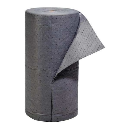 Sorbent Roll, 36 gal, 32 in x 150 ft, Universal, Gray, Polypropylene MPN:MAT175