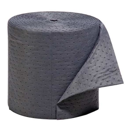 Sorbent Roll, 18 gal, 16 in x 150 ft, Universal, Gray, Polypropylene MPN:MAT176