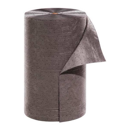 Sorbent Roll, 32 gal, 24 in x 300 ft, Universal, Gray, Polypropylene MPN:MAT245