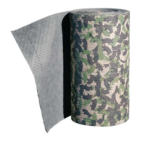 Sorbent Roll, 47 gal, 32 in x 150 ft, Universal, Green, Polypropylene MPN:MAT269