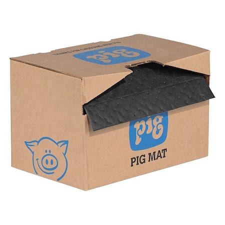 Sorbent Roll, 9 gal, Universal, Black/Gray, Polypropylene MPN:MAT2901