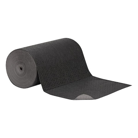 Sorbent Roll, 47 3/8 gal, Universal, Black/Gray, Polypropylene MPN:MAT2904