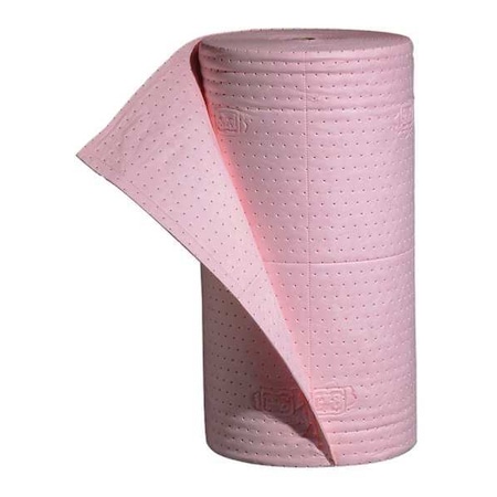 Sorbent Roll, 40 gal, 30 in x 150 ft, Universal, Pink, Polypropylene MPN:MAT309