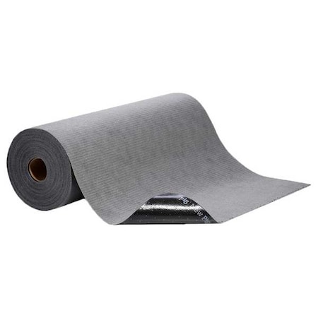 Paint Booth Mat, 32 in x 100 ft, Paints, Solvents, Stains, Gray, Polypropylene MPN:MAT32300-GY