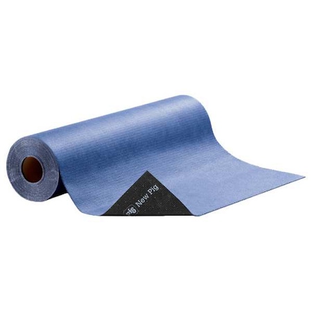 Paint Booth Mat, 32 in x 50 ft, Paints, Solvents, Stains, Blue, Polypropylene MPN:MAT32305-BL