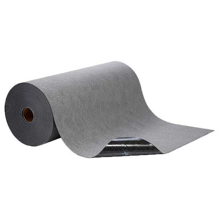 Paint Booth Mat, 32 in x 150 ft, Paints, Solvents, Stains, Gray, Polypropylene MPN:MAT32350-GY