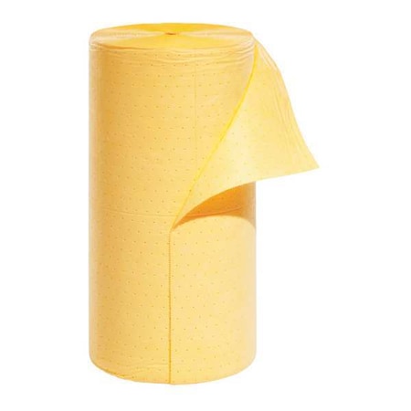 Sorbent Roll, 40 gal, 30 in x 300 ft, Universal, Yellow, Polypropylene MPN:MAT606