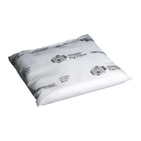 Sorbent Pillow, 10 gal, 16 in x 17 in, Oil, White, 10 PK MPN:PIL203