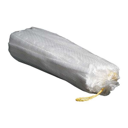 Sorbent Sock, 10 gal, 5 in x 18 in, Oil, White, 12 PK MPN:SKM411