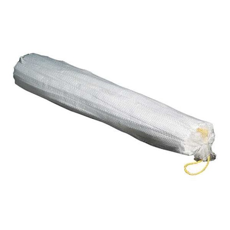 Sorbent Sock, 9 gal, 5 in x 30 in, Oil, White, 6 PK MPN:SKM412