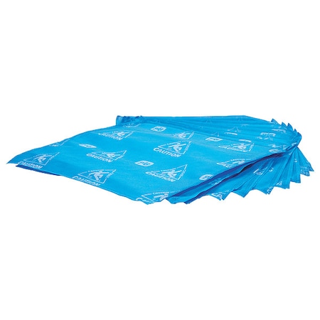 Sorbent Pad, 10 gal, 14 in x 14 in, Universal, Blue, 10 PK MPN:WTR004-BL