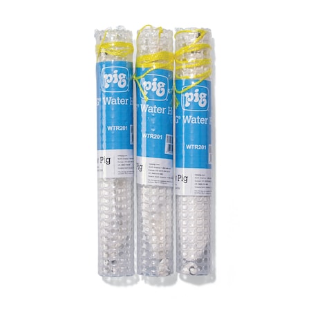 Water Hog, ext. dia. 1.5in x 11in L, Each absorbs up to 7.2 oz., 3PK MPN:WTR204