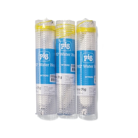 Water Hog, ext. dia. 2.5in x 11in L, Each absorbs up to 13.6 oz., 3PK MPN:WTR205