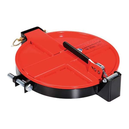 PIG Latching Drum Lid, 21inLx15inWx4-3/8inH MPN:DRM167-RD
