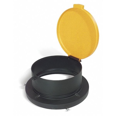 DrumLid, Yellow, Polyethylene, 24.5inL MPN:DRM965-YW